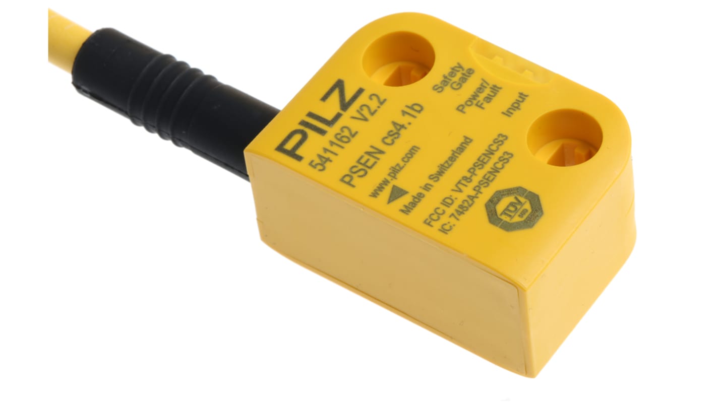 Interruttore di sicurezza senza contatto Pilz, 24V cc, Cavo da 10 m