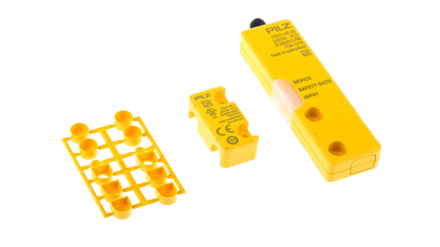 Pilz Transponder Non-Contact Safety Switch, 24V dc, Glass filled Polyamide (PA-GF) Housing, M8