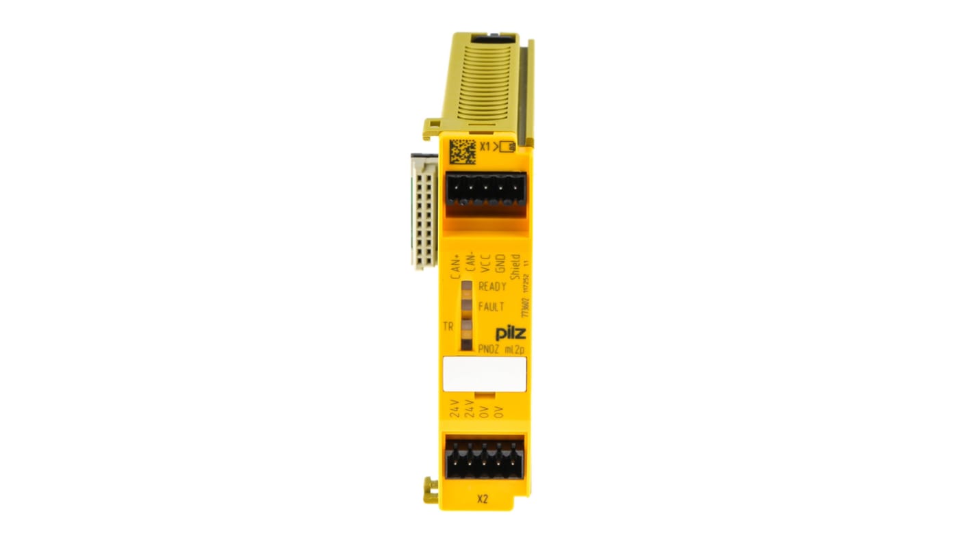 Pilz biztonsági vezérlő, 24 V DC, , bővíthető, IP20, IP54, 94 x 22,5 x 121 mm