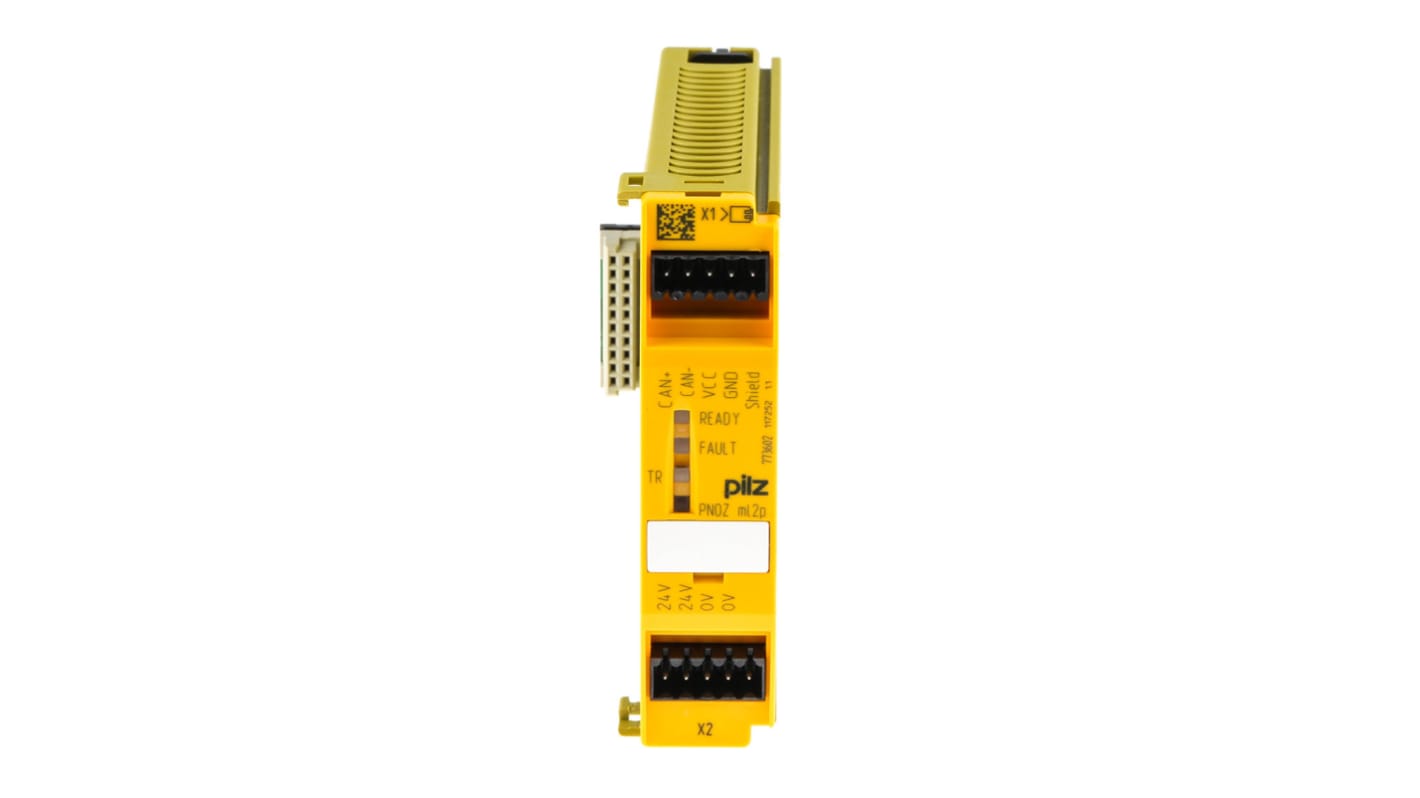 Controlador de seguridad Pilz PNOZ ml2p, cat. seguridad 4, SIL 3, 24 V dc