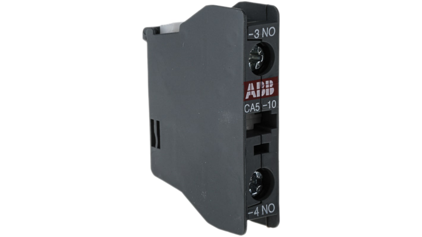 1SBN010010R1010 | ABB Auxiliary Contact Block, 1 Contact, 1NO, Front ...
