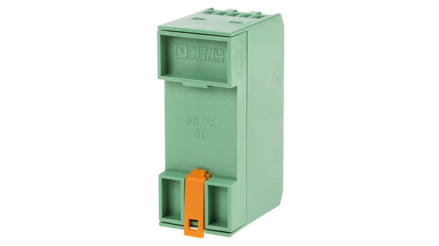 Caja Phoenix Contact serie EMG, de Policarbonato de color Verde, 75 x 30 x 47.5mm