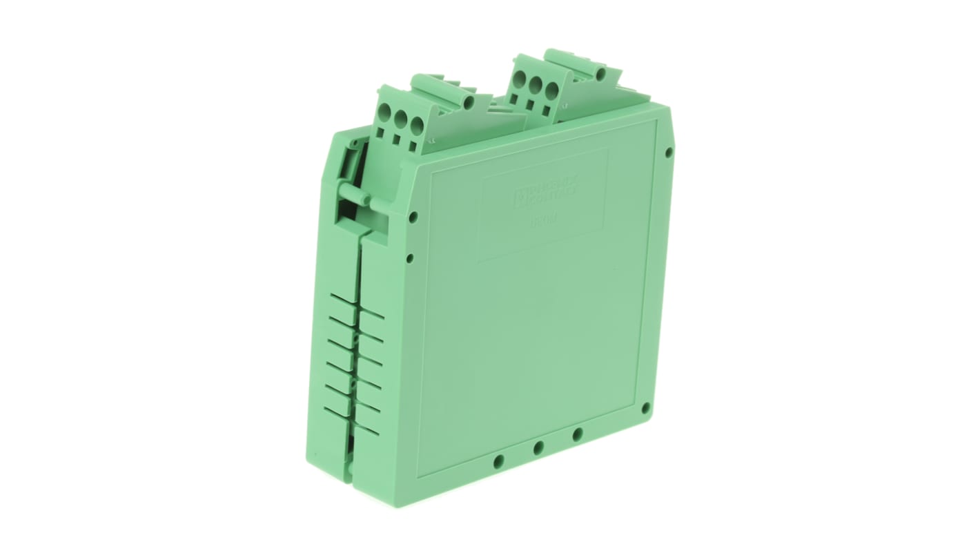 Phoenix Contact Electronic Housing Enclosure Type UEGM Series , 79 x 40 x 85.5mm, Polyamide DIN Rail Enclosure