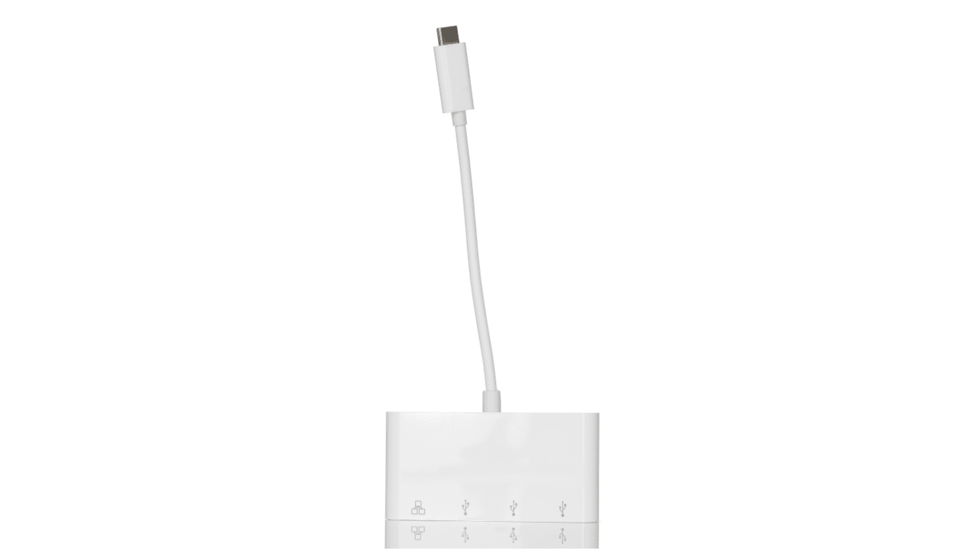 Rozbočovač USB, standard: USB 3.1 RJ45, počet portů USB: 1 USB, typ USB: USB C RS PRO