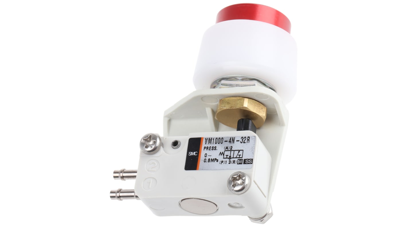 VM10004N32R SMC Push Button 3/2 Pneumatic Manual Control Valve