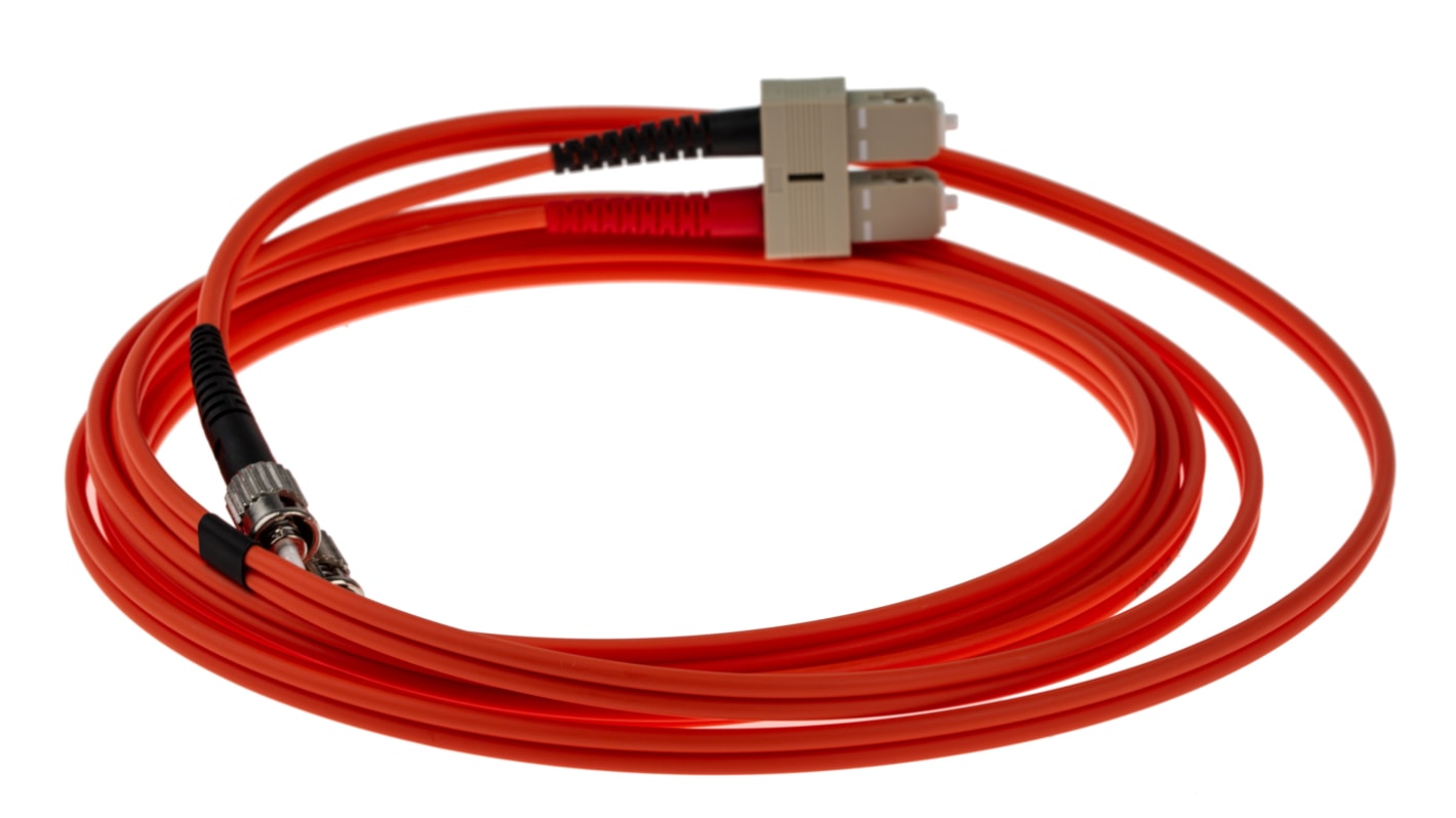 StarTech.com LWL-Kabel 3m Multi Mode Orange ST SC 62.5/125μm