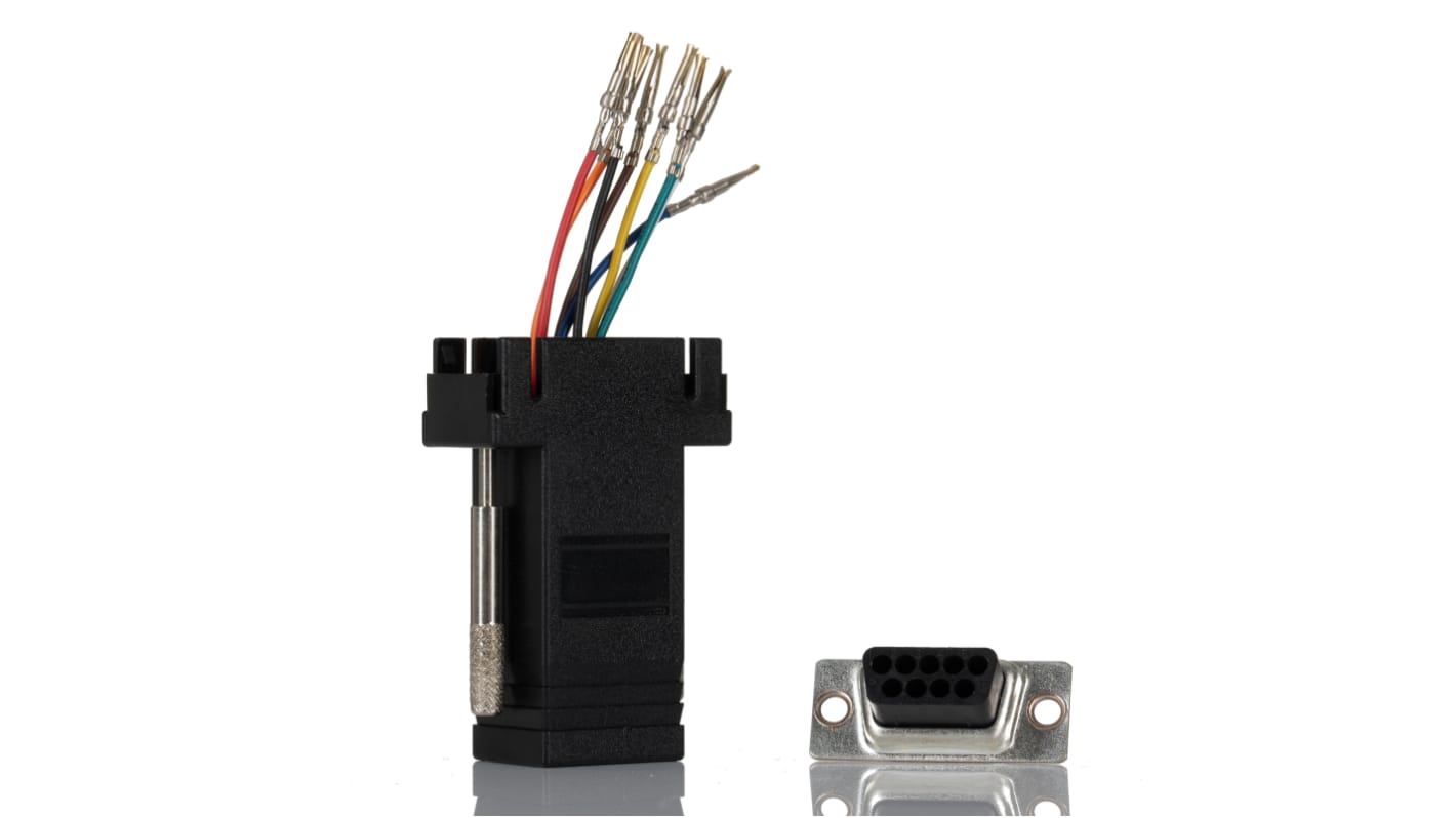 StarTech.com Sub-D Adapter, Stecker 9-polig zu Buchse RJ45