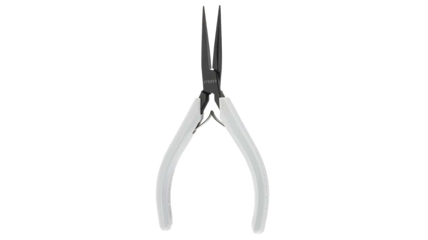 Facom Long Nose Pliers, 140 mm Overall, Straight Tip, 35mm Jaw