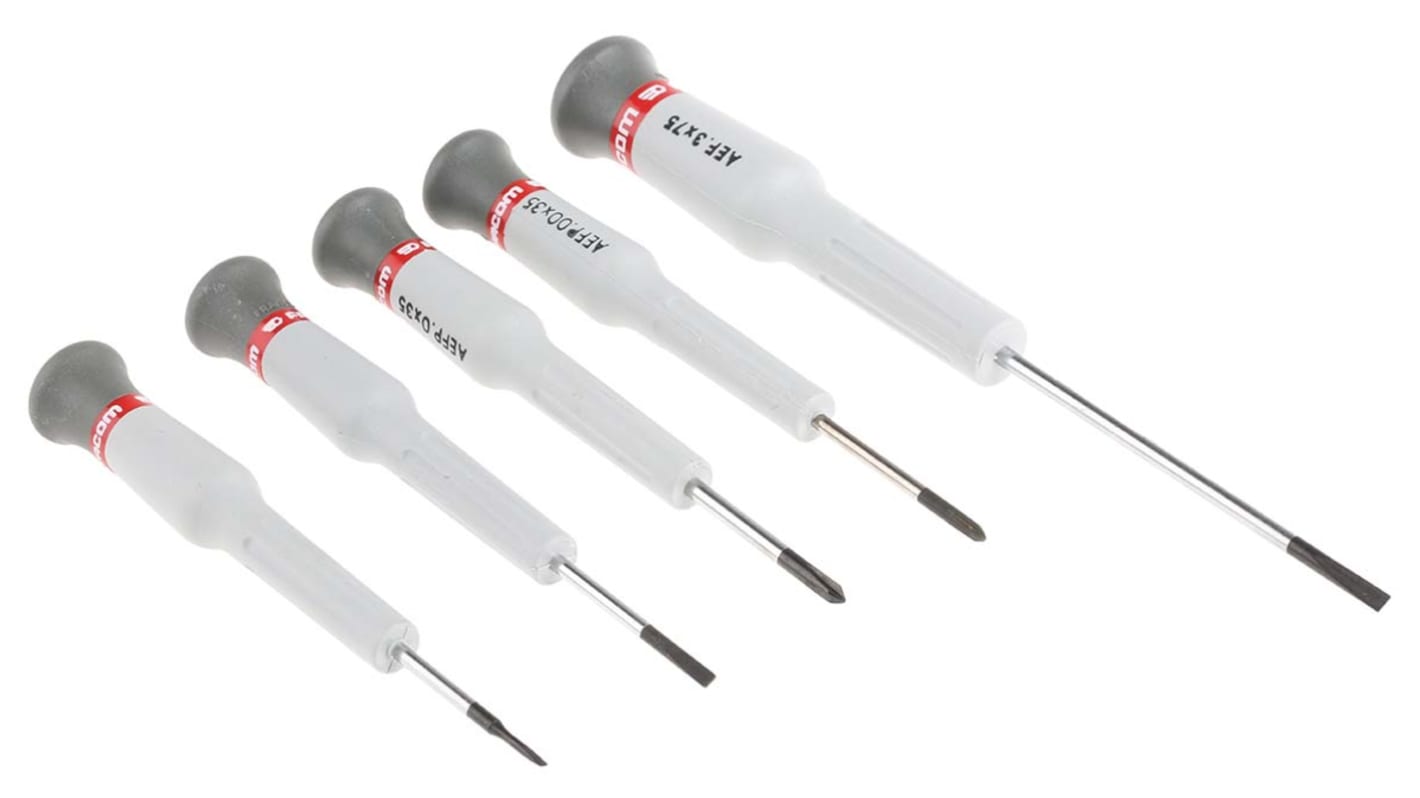 Facom Split; Phillips Screwdriver Set, 5-Piece