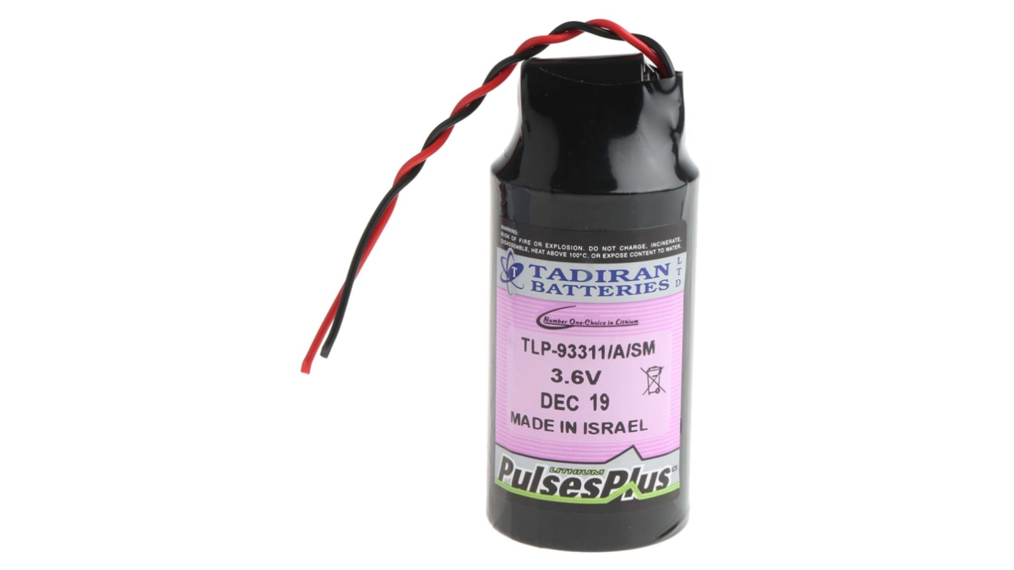 Tadiran TLP-93311/A/SM D Lithium Batterie, 3.6V / 19Ah Li-Thionylchlorid 34 (Dia.) x 78mm