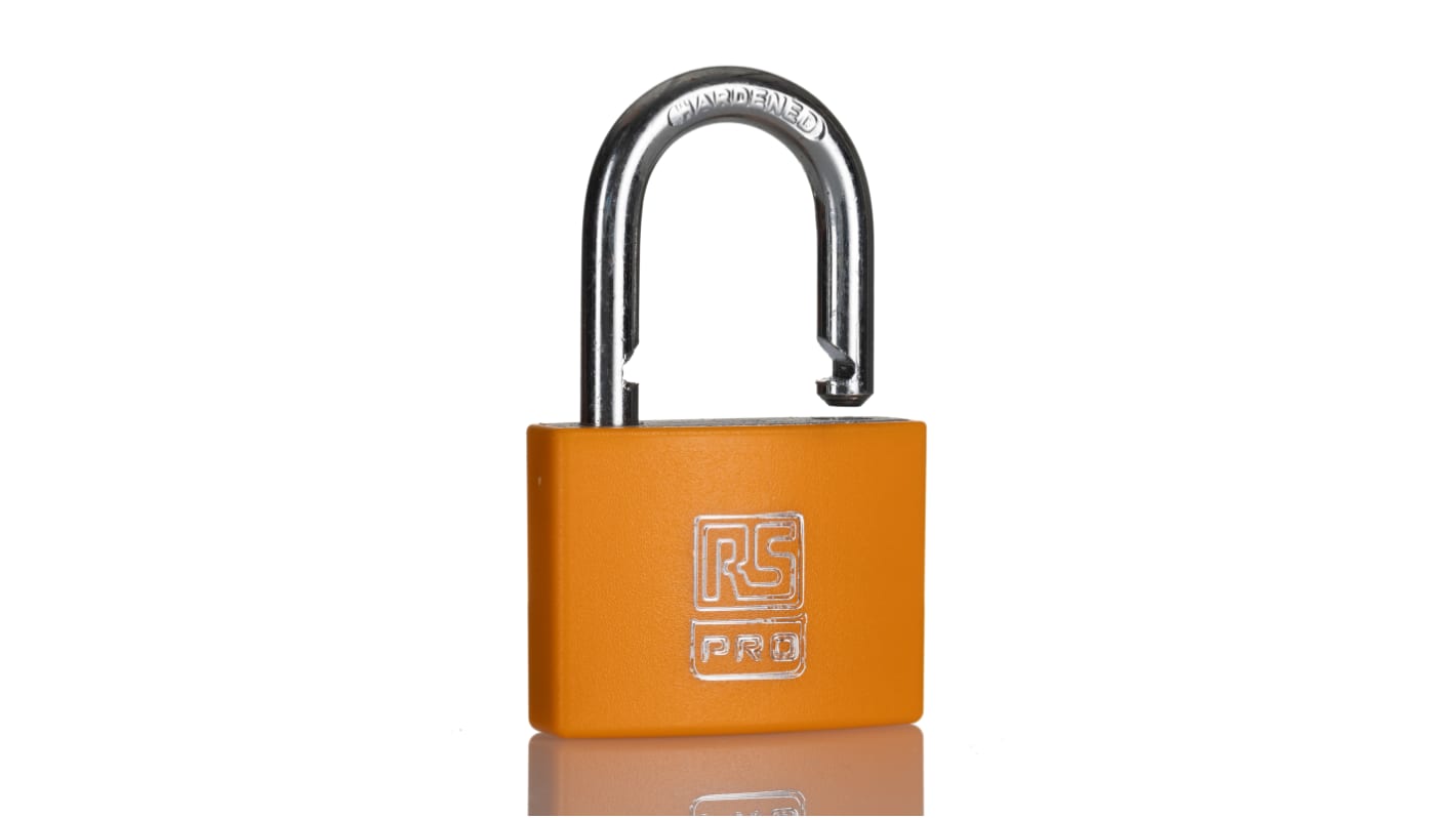 Cadenas RS PRO en Aluminium, Acier, anse Ø 6mm