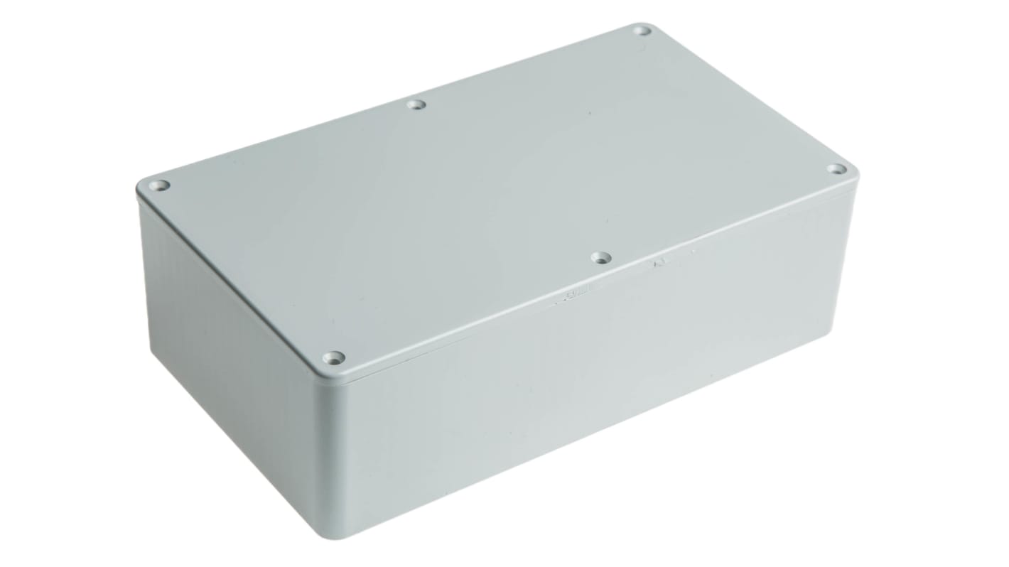 Contenitore generico RS PRO in ABS 190 x 110 x 60mm, col. Grigio, IP54