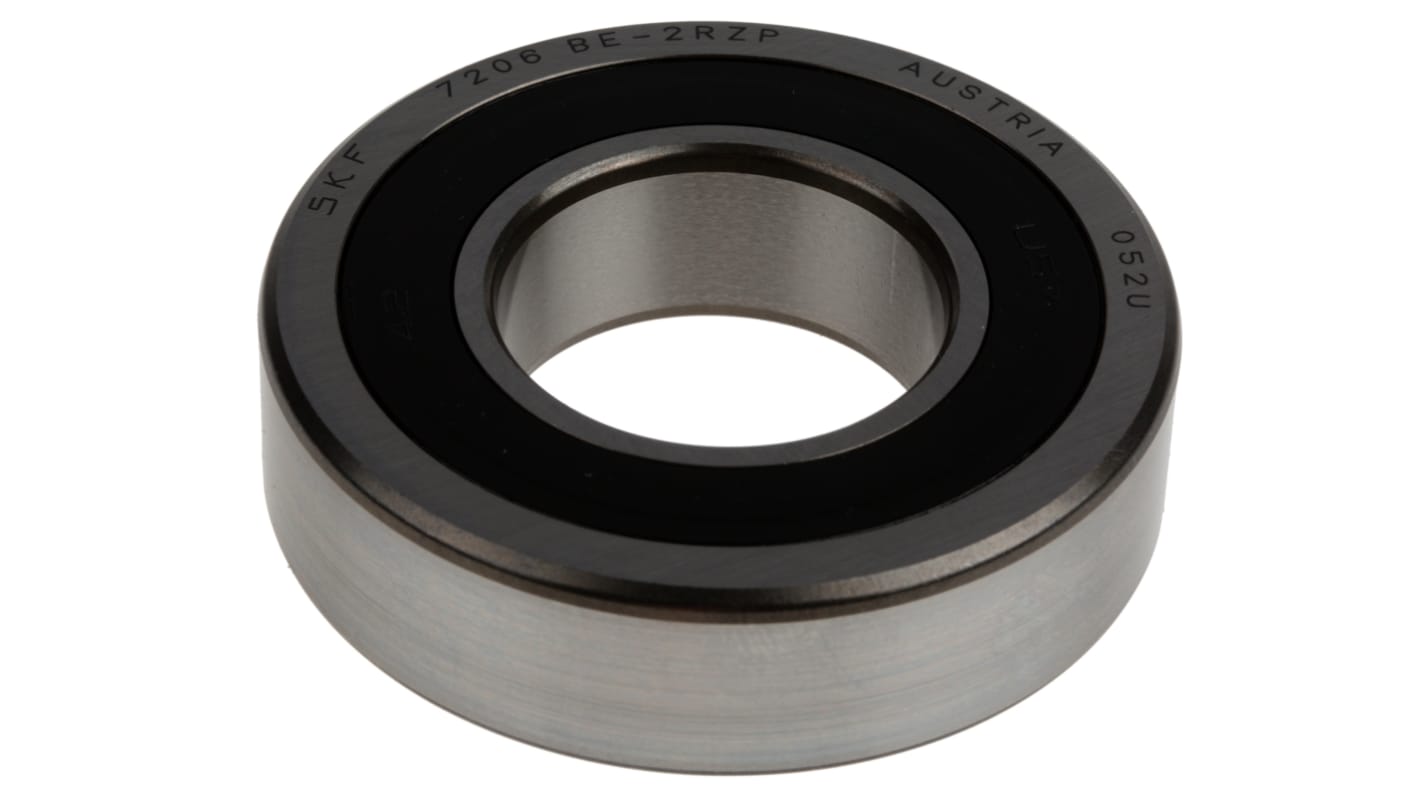 SKF 7206 BE2RZP Single Row Angular Contact Ball Bearing Non Contact