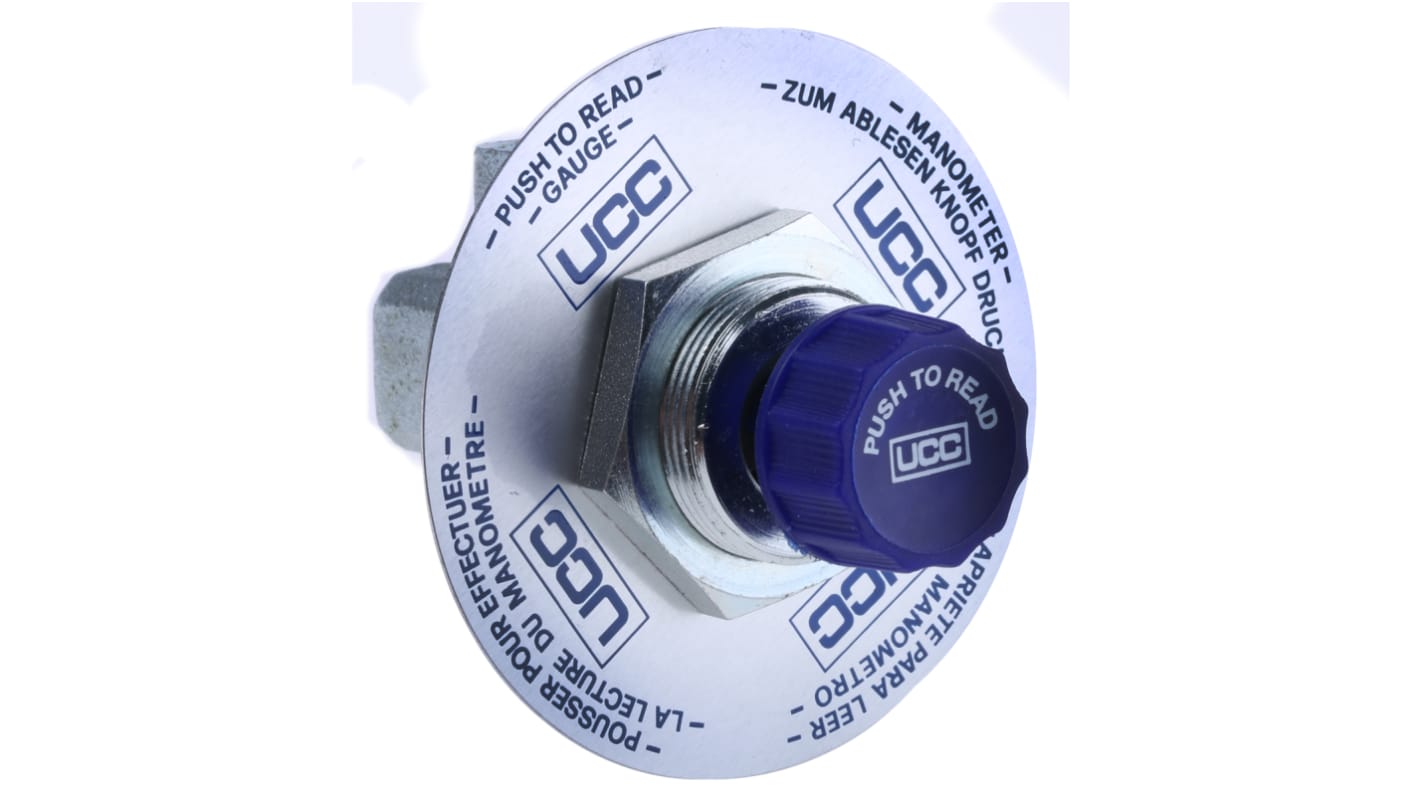 Parker Hydraulic Pressure Gauge Isolation Valve, GI1414, G 1/4 Female RS