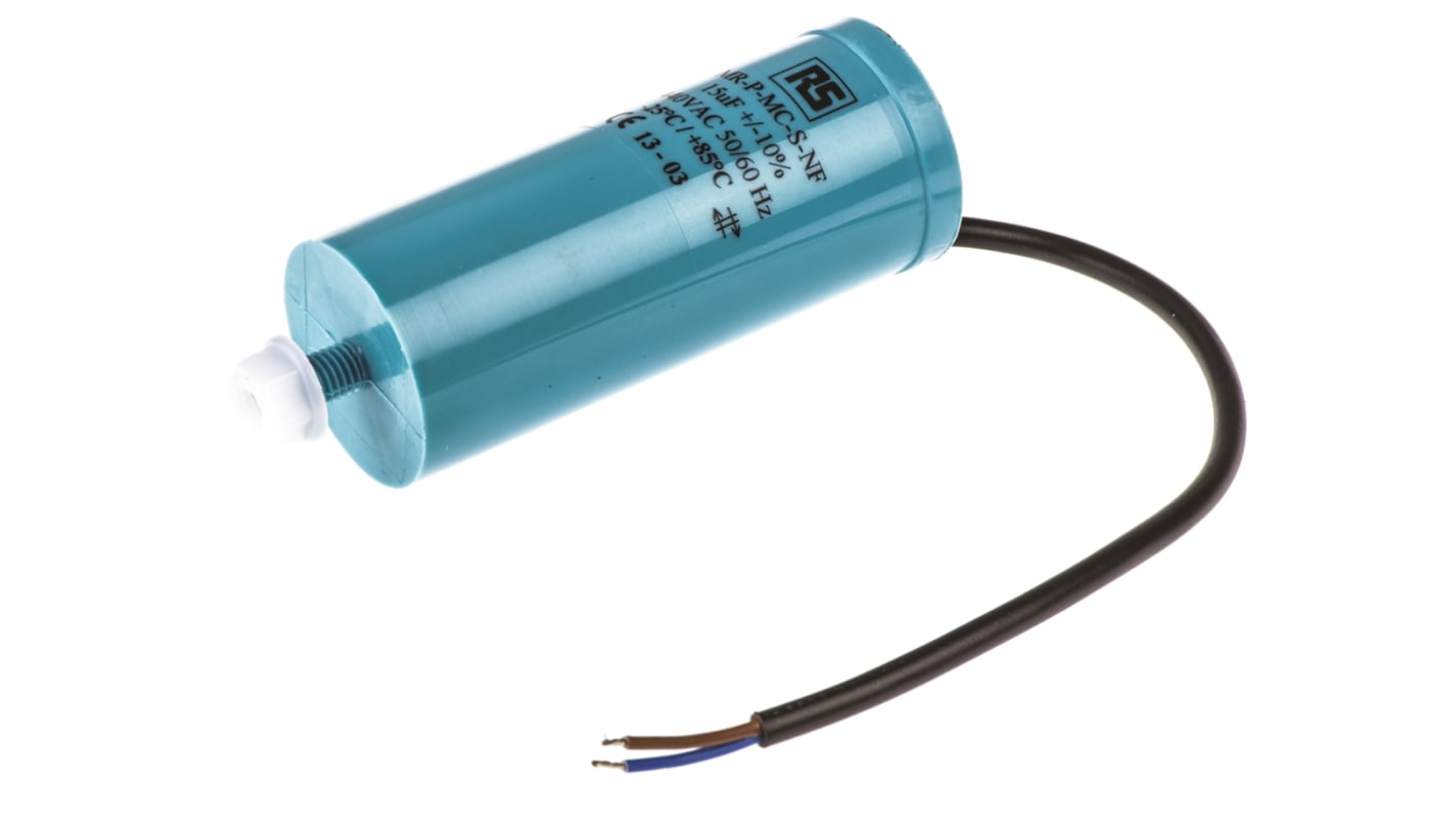 RS PRO Polypropylene Film Capacitor, 440V ac, ±10%, 15μF, Screw Mount