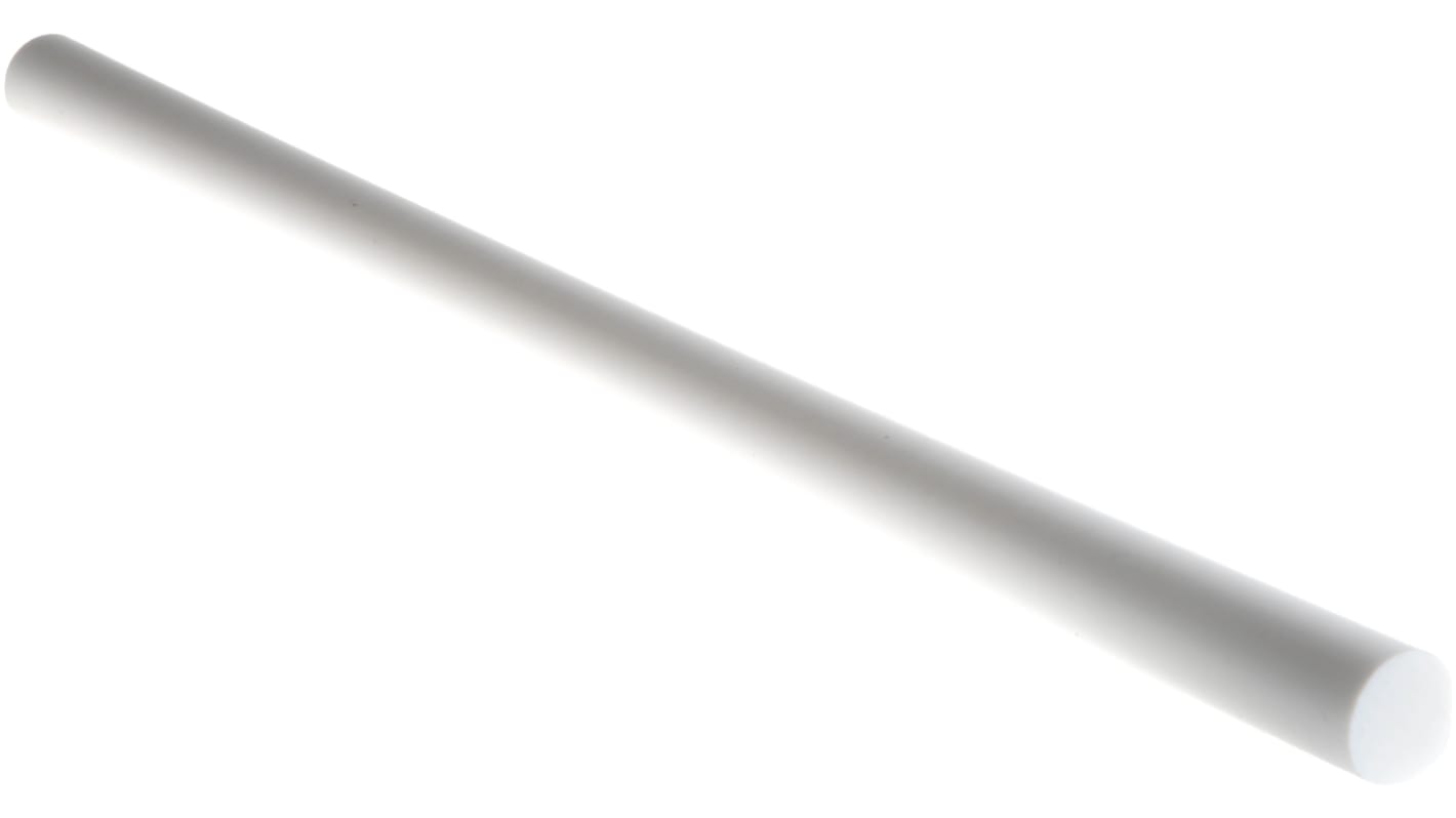 RS PRO PTFE-Rundstab, PTFE Opak 2.18 → 2.21g/cm³, Ø 25mm x 500mm