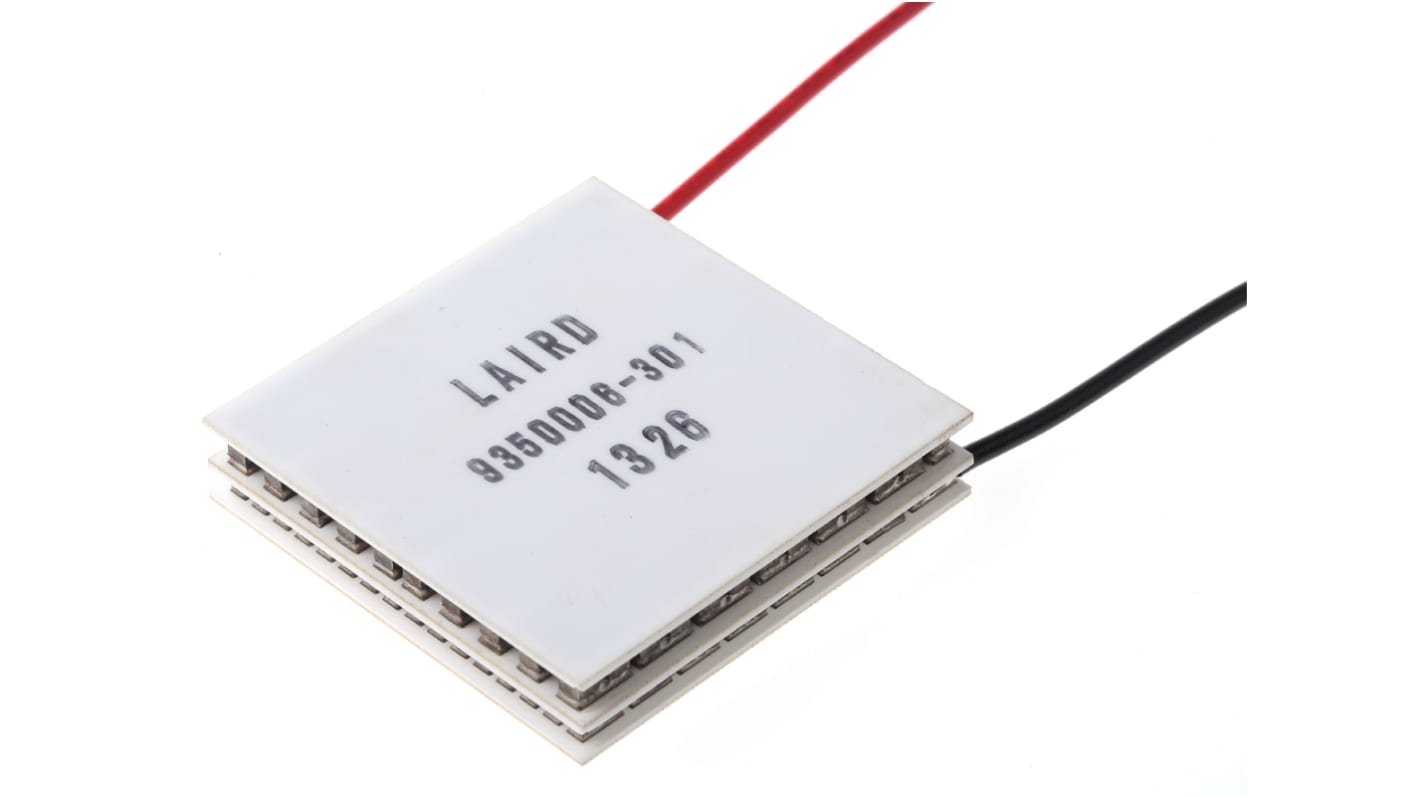 2SC05504512763L Laird Technologies Peltier Module, 34.51W, 6A, 15.5V, 40 x 40mm RS