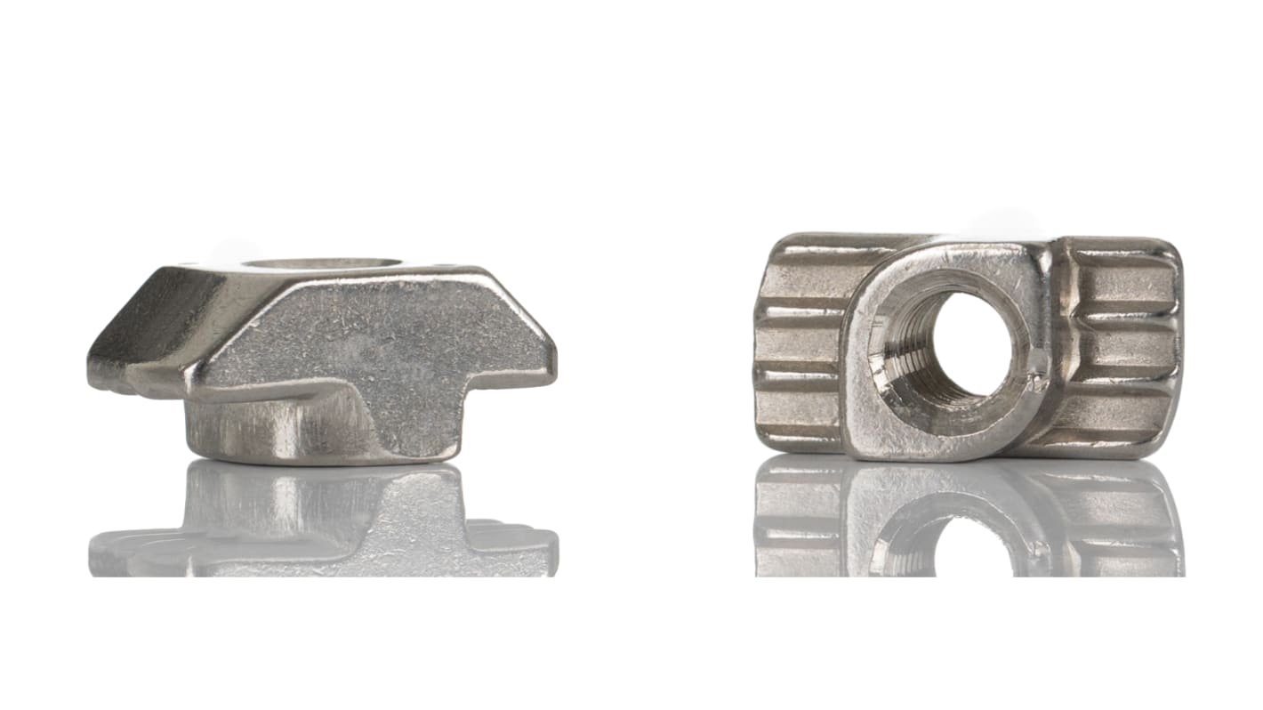 Bosch Rexroth M6 T-Slot Nut Connecting Component, Strut Profile 40 mm, 45 mm, 50 mm, 60 mm, Groove Size 10mm
