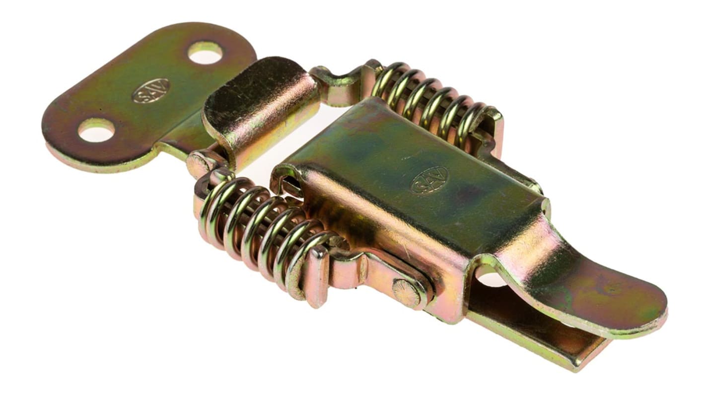 40022 ZB | Savigny Steel,Spring Loaded Toggle Latch, 75 x 47 x 20mm | RS