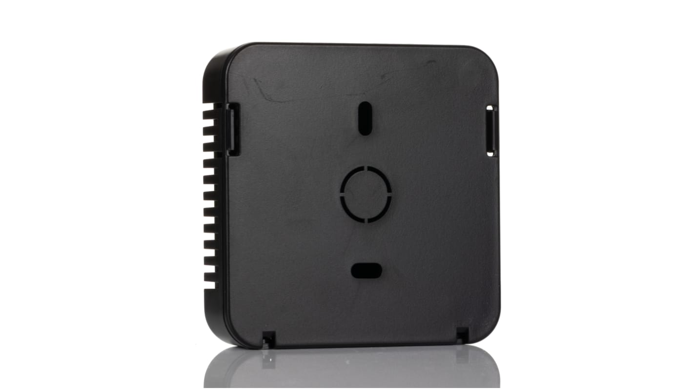 Hammond 1551 Series Black ABS Enclosure, IP30, Black Lid, 80 x 80 x 20mm