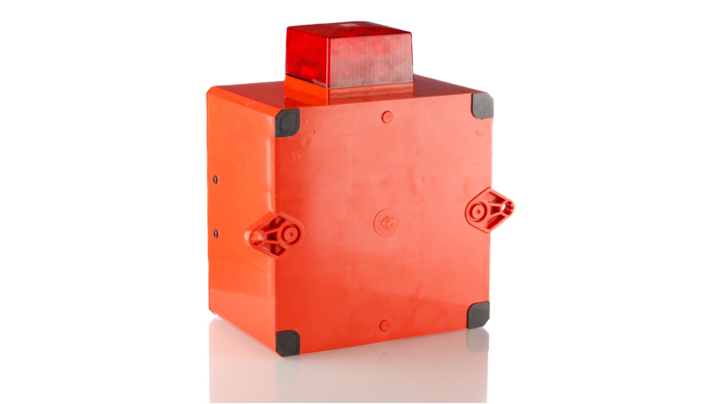 YL80/D50/R/RF/WR | Clifford & Snell YL80 Series Red Sounder Beacon, 24 ...