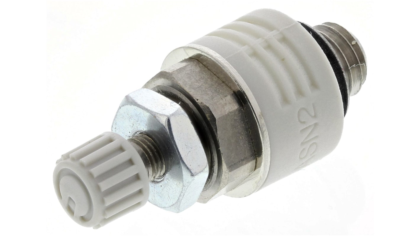 SMC ASN2 Pneumatischer Schalldämpfer aus Messing, mit M5 Stecker, 1.5MPa