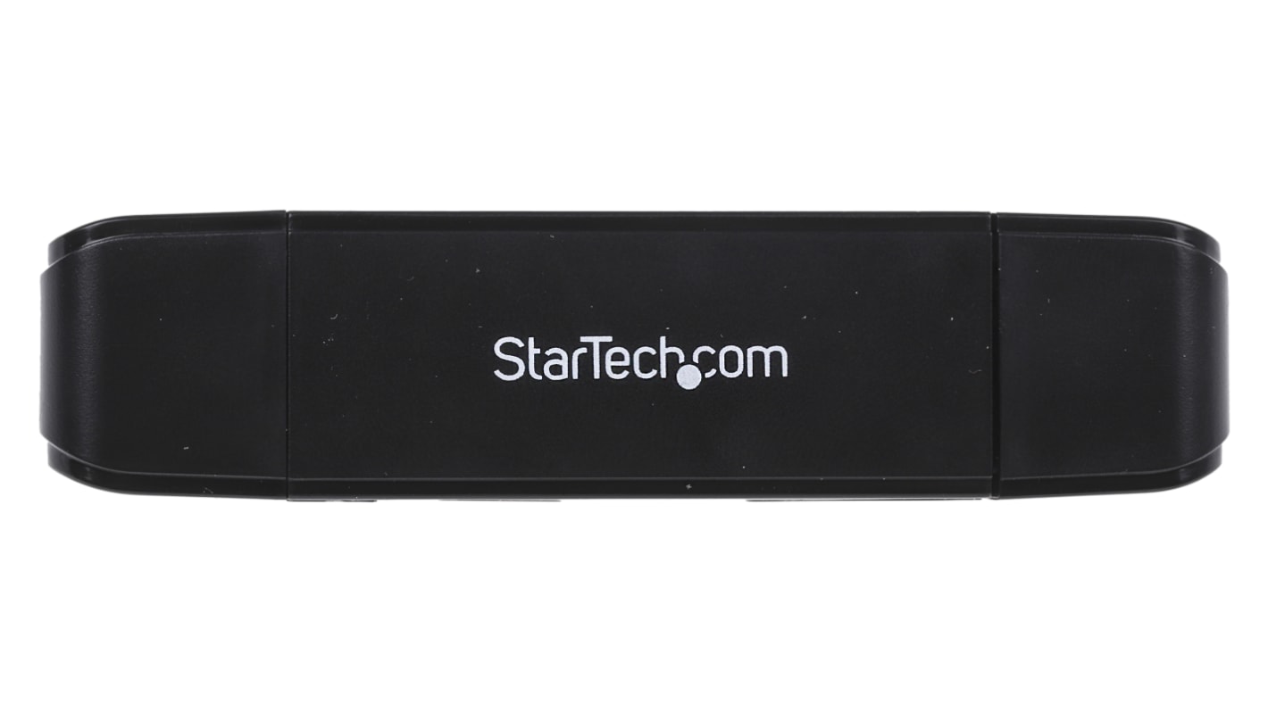 StarTech.com 2 port USB 3.1 External Card Reader Writer for MicroSD, SD Memory Cards