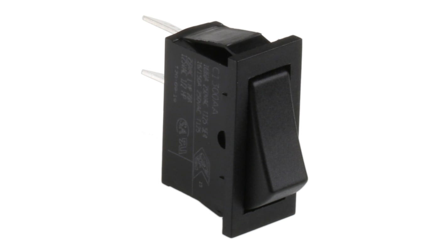 Arcolectric (Bulgin) Ltd SPST, On-Off Rocker Switch Panel Mount