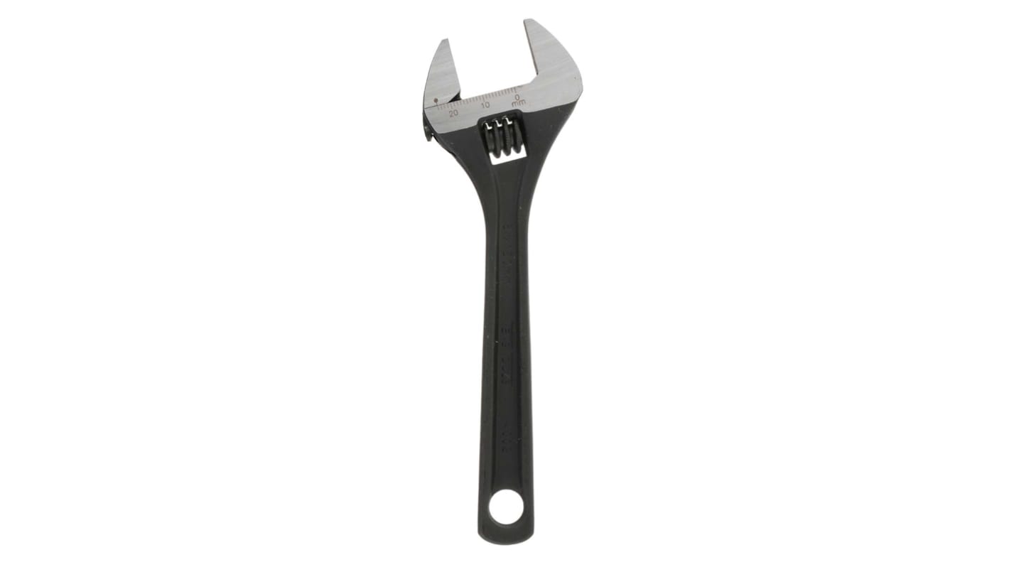 Teng Tools Adjustable Spanner, 150 mm Overall, 24mm Jaw Capacity, Metal Handle