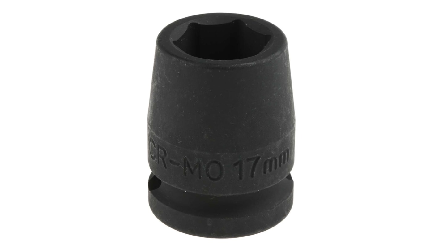 Impact Socket 1/2 inch Drive 17mm DIN