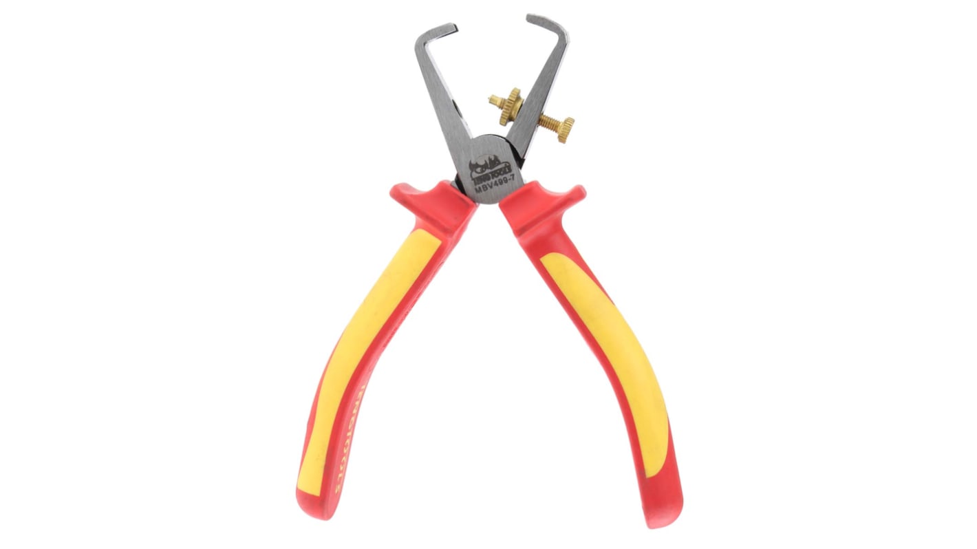 Teng Tools 7T Series Wire Stripper, 0.2mm Min, 0.4mm Max, 155 mm Overall