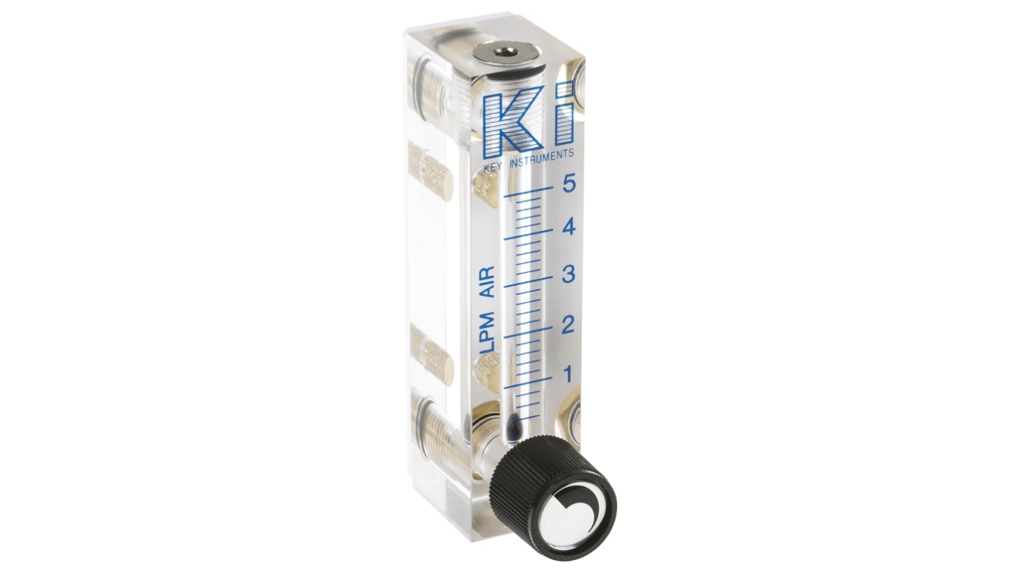 Flussometro Key Instruments, per Gas, flusso 0,4 l/min → 5 l/min