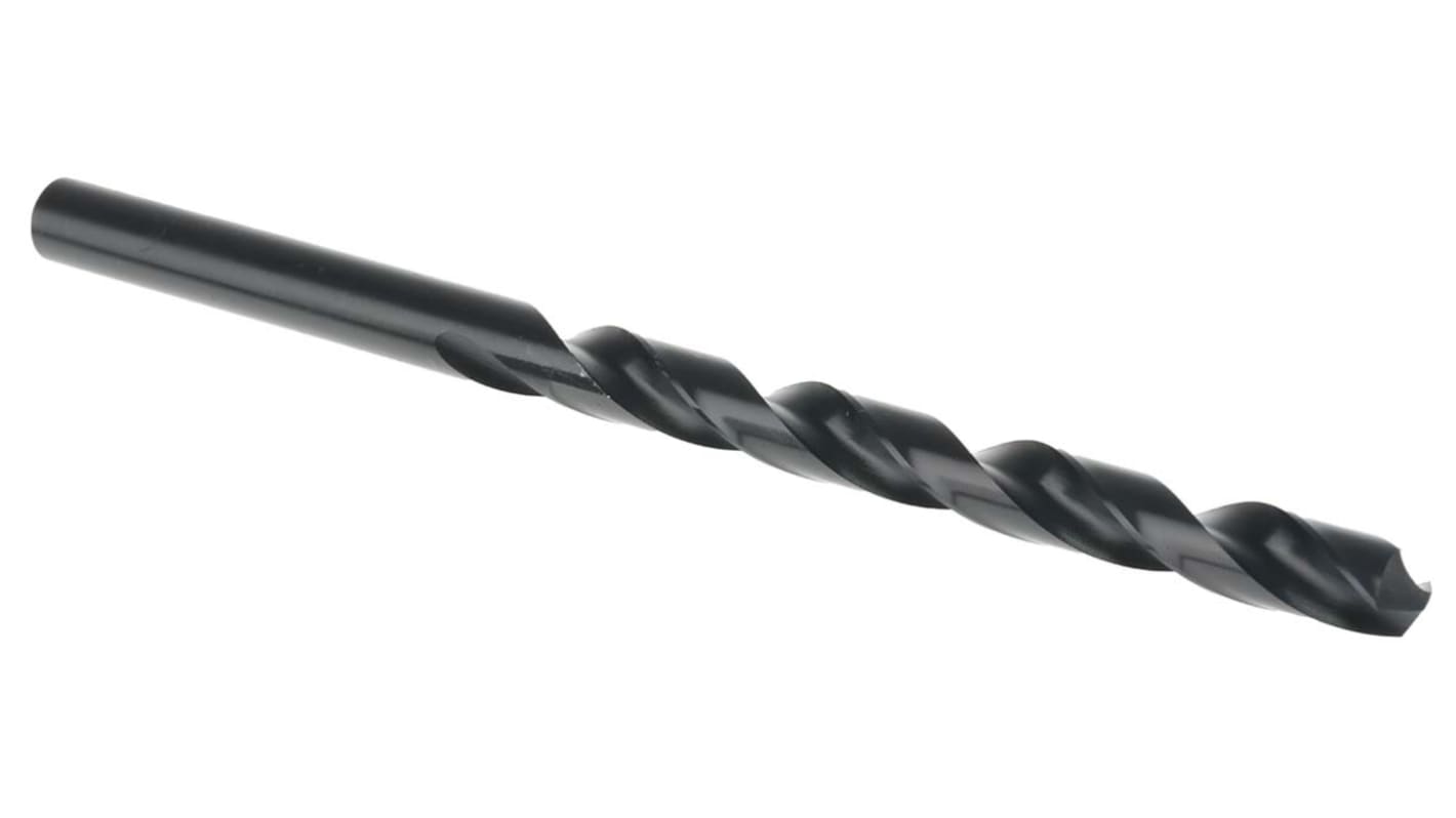 Dormer A110 Series HSS Twist Drill Bit, 10.2mm Diameter, 184 mm Overall