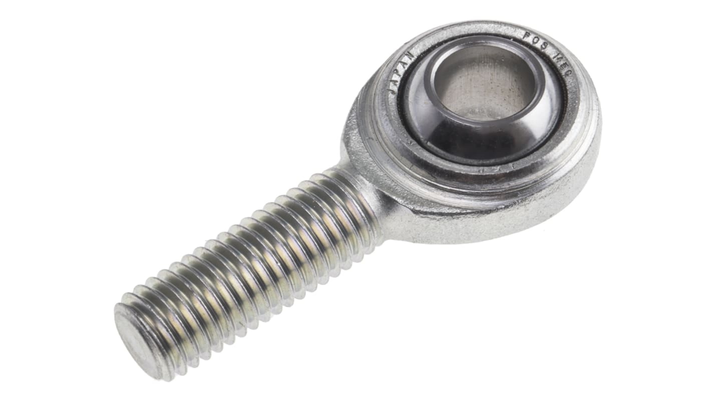 Embout à rotule RS PRO, Mâle, alésage 14mm, longueur 77mm, en Acier