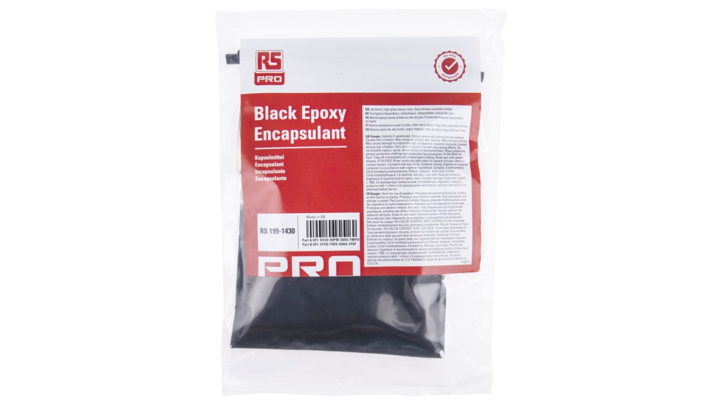 RS PRO Black Epoxy Potting Compound 500 g RS