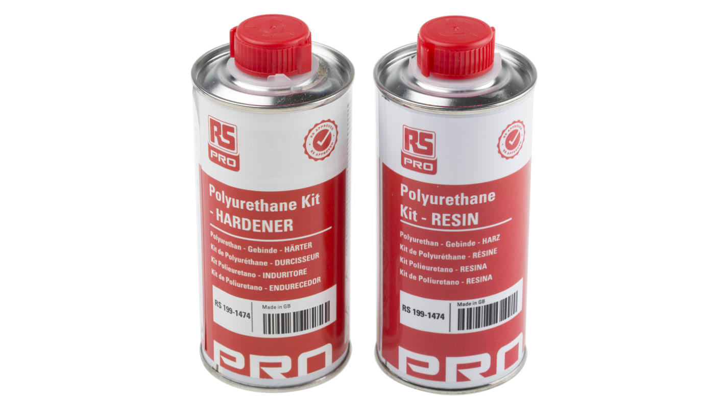 RS PRO Amber PUR Potting Compound 350 g RS