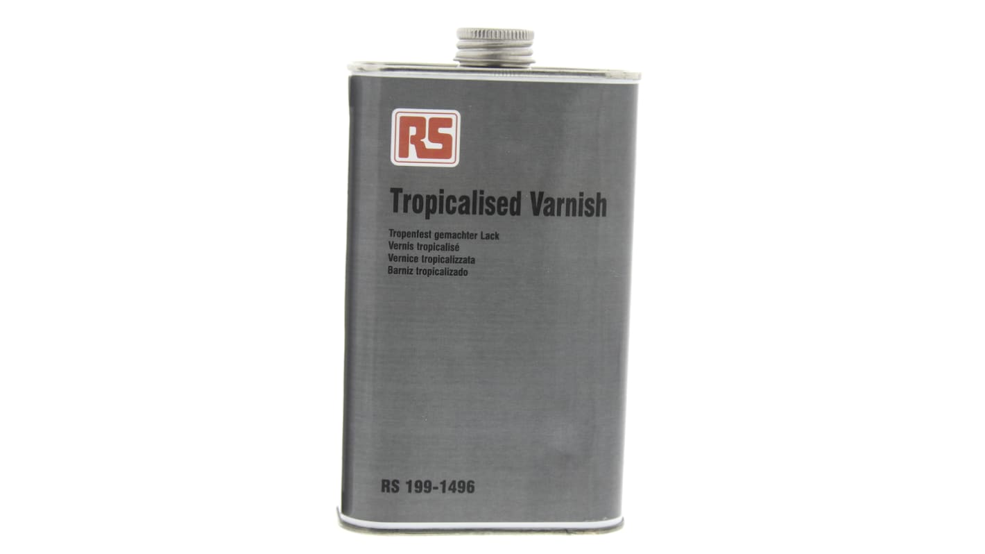 RS PRO PVC-Beschichtung Acryl farblos 45kV/mm, Kanister 500 ml