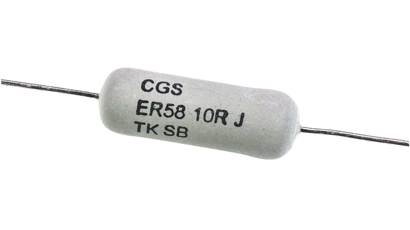 TE Connectivity 10Ω Wire Wound Resistor 7W ±5% ER5810RJT