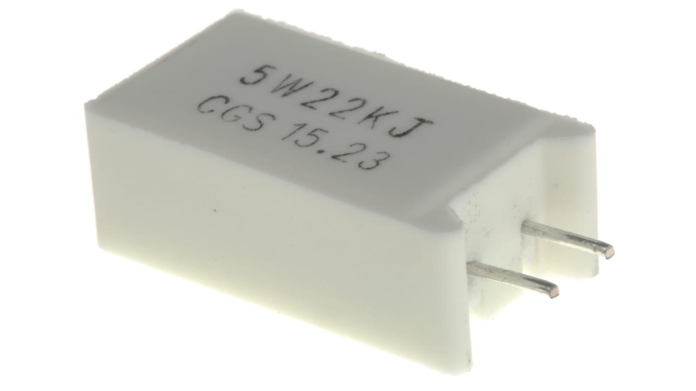 TE Connectivity 22kΩ Metal Oxide Resistor 5W ±5% SQMR522KJ