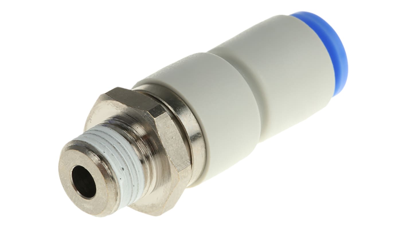 SMC KS Series, R 1/8, Threaded-to-Tube Connection Style