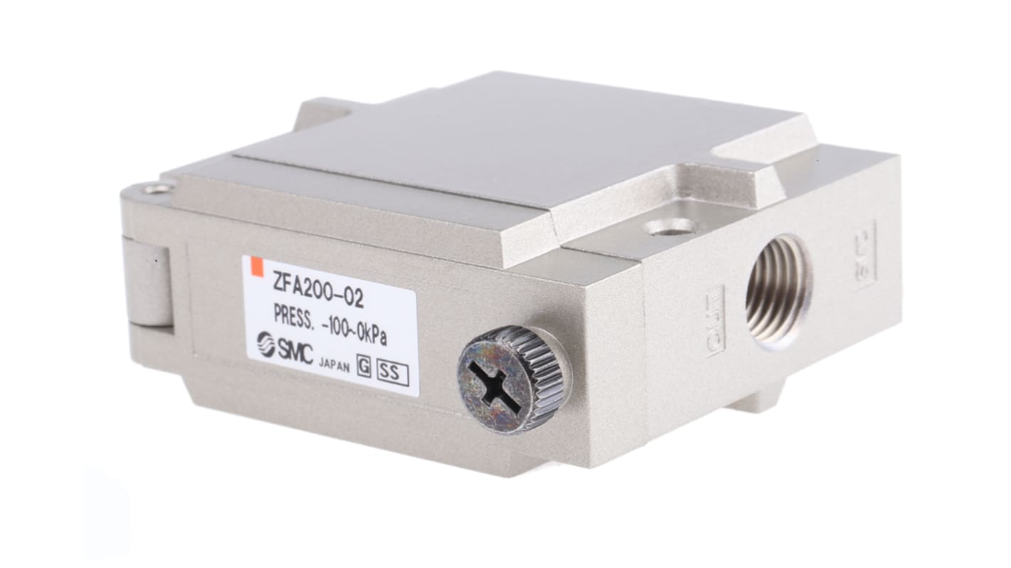 SMC Vacuum Filter - ZFA Series, 30μm, Rc 1/4 Port Connection