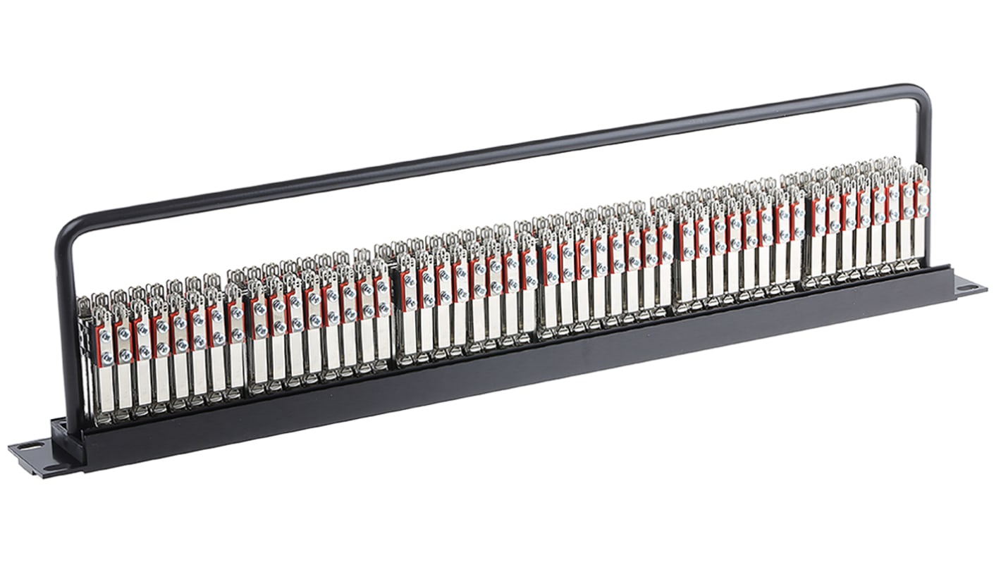 Panneau de brassage Bantam Audio 96 Ports, Hauteur 1U