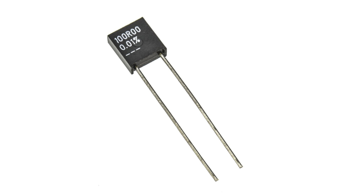 Vishay RCK Series Radial Metal Film Fixed Resistor 100Ω ±0.01% 0.5W ±2ppm/°C