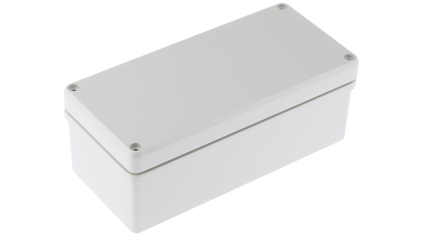 ROLEC Conform Series Grey Die Cast Aluminium Enclosure, IP66, IP67, Grey Lid, 179 x 84 x 67mm