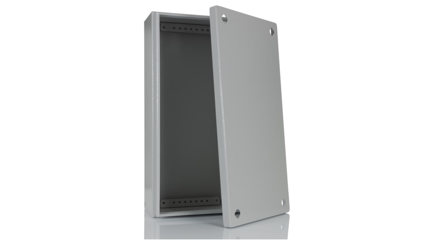 Rittal KX Series RAL7035 Steel Enclosure, IP66, IK08, 300 x 150 x 80mm