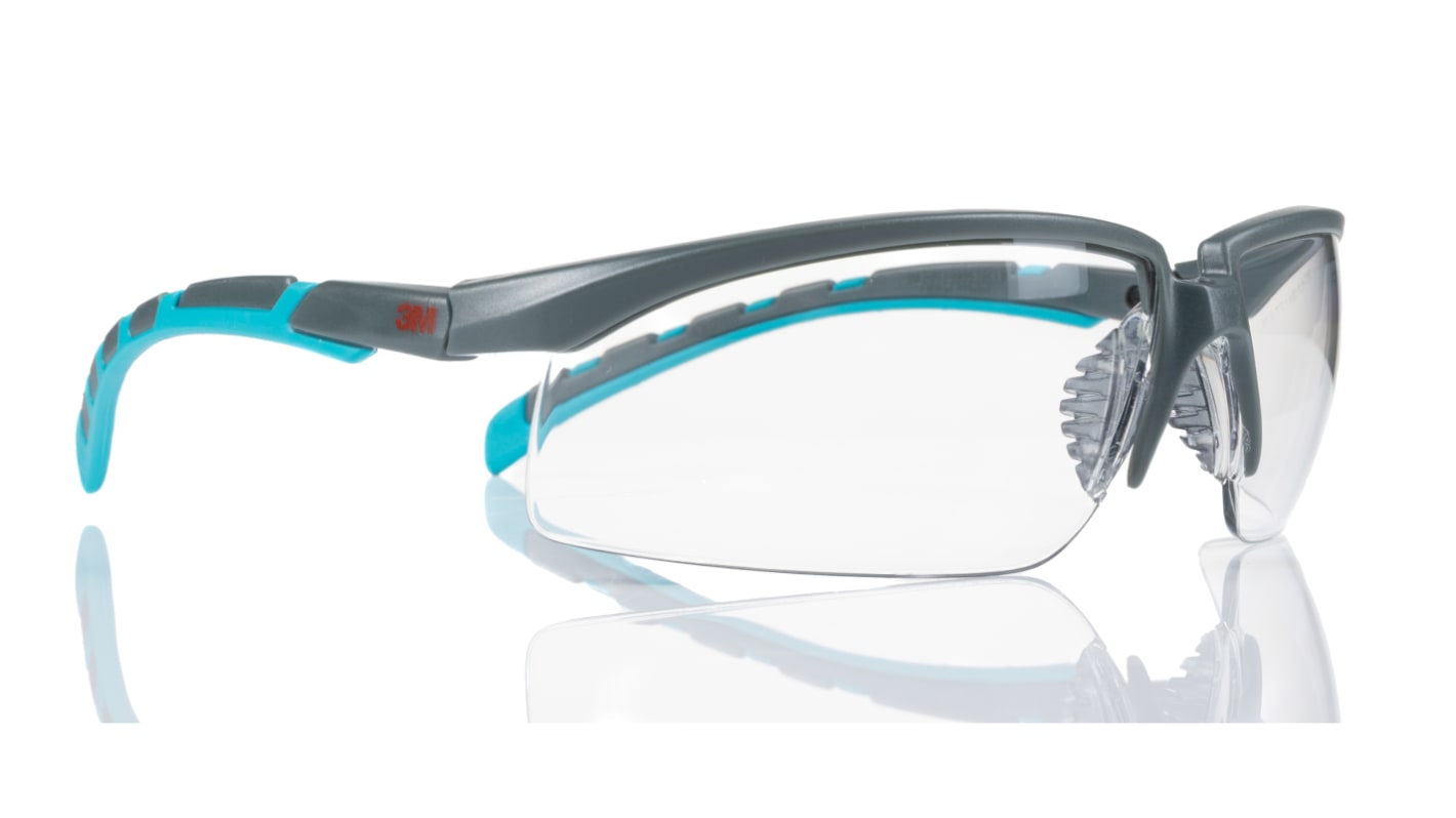 3M Solus Schutzbrille Linse Klar, kratzfest,  mit UV-Schutz