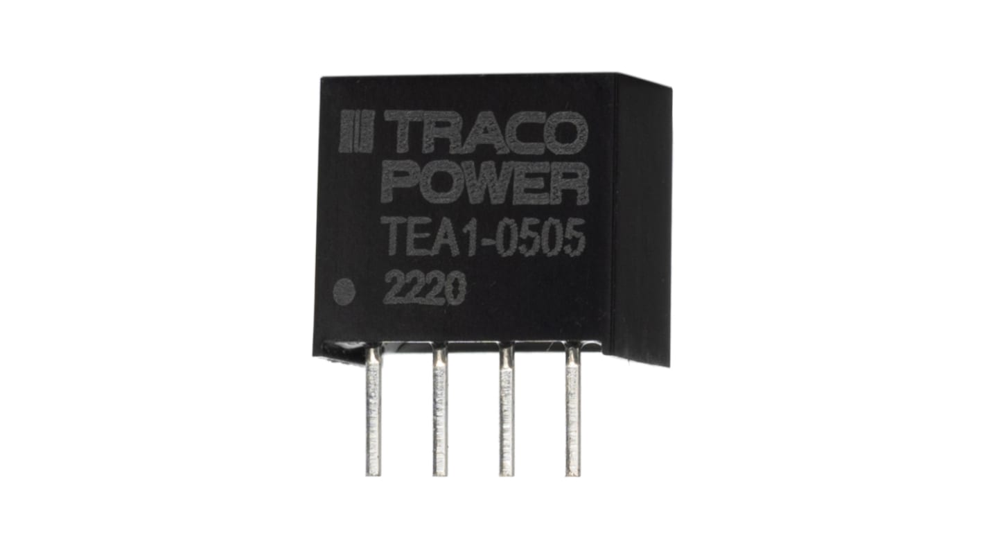 Convertidor dc-dc 1W, Salida 5V dc, 200mA, 0.09 No No