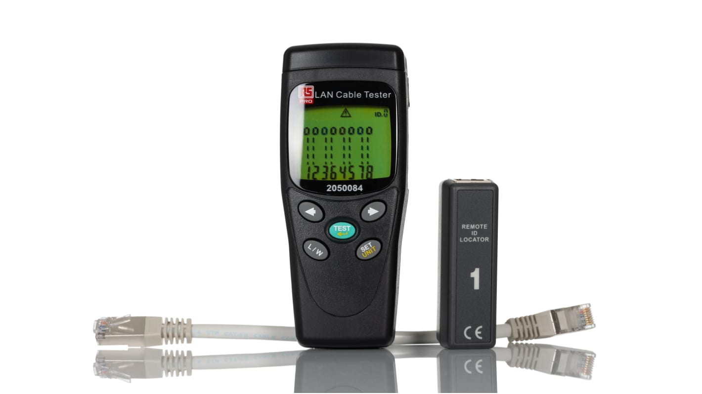 RS PRO Cable Tester RJ45