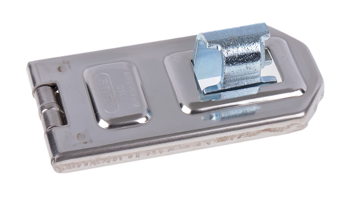 XR0140 120 ABUS Steel Hasp & Staple, 120 x 56mm, 12.5mm RS