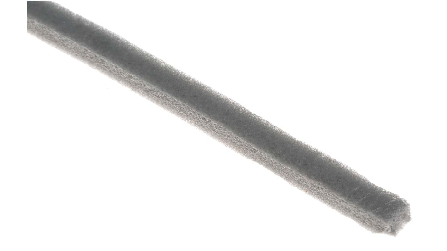 RS PRO PVC Schaumstoff Klebeband, Grau, Stärke 3mm, 6mm x 30m